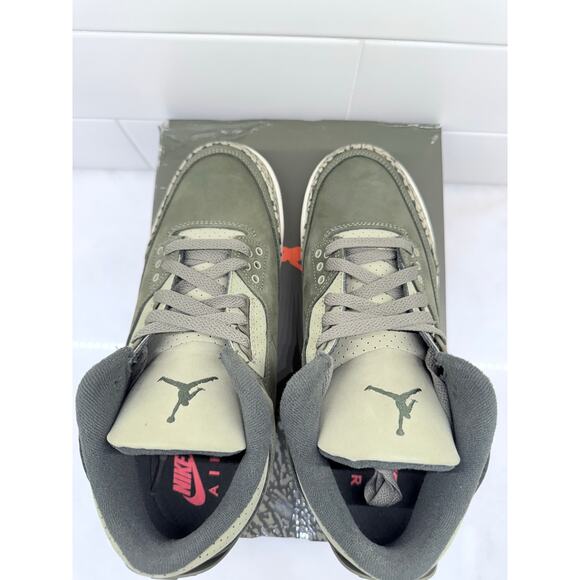 👟 Air Jordan 3 Retro “Pine Green / Olive” – mens 7 (New with Box) - Picture 5 of 10